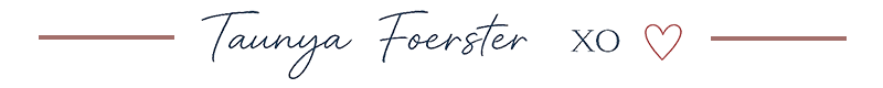 Taunyas signature with side lines